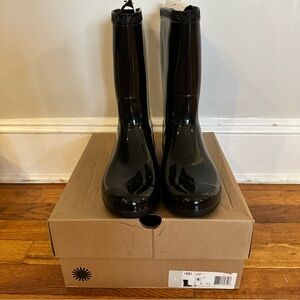 UGG Black Rain Boots